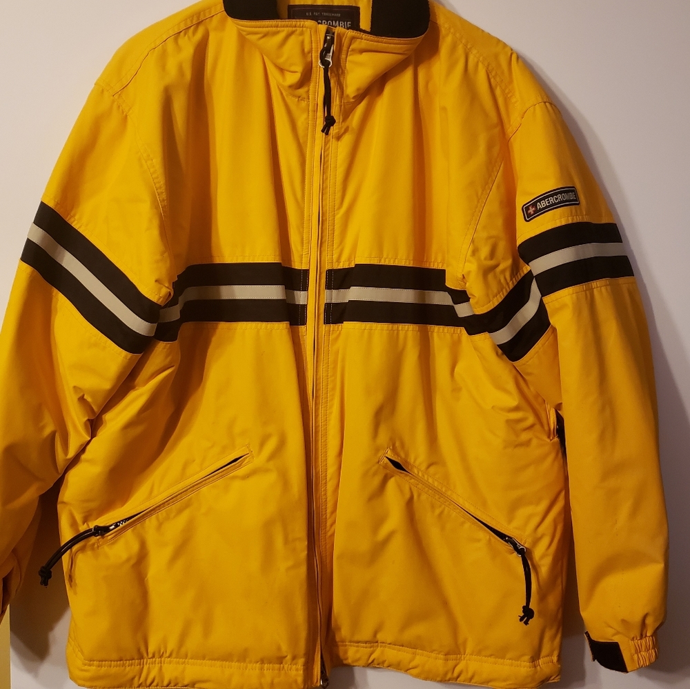 Abercrombie and Fitch fleece lined jacket